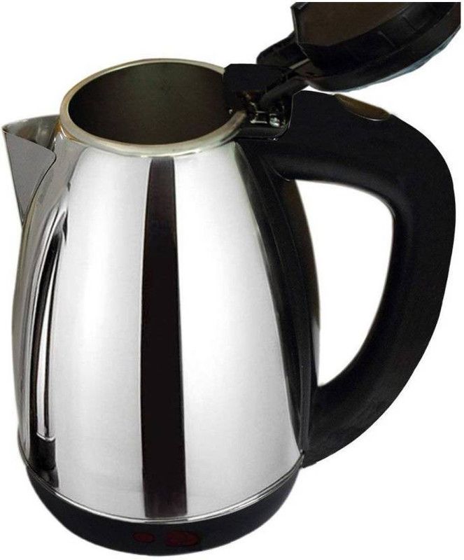 KitchenFest Cordless Stainless Steel - 7 Cup 1.8 L - TR-1108 Hot Water Tea Coffee ) , (1.8 L, Silver) Electric Kettle  (1.8 L, Silver)