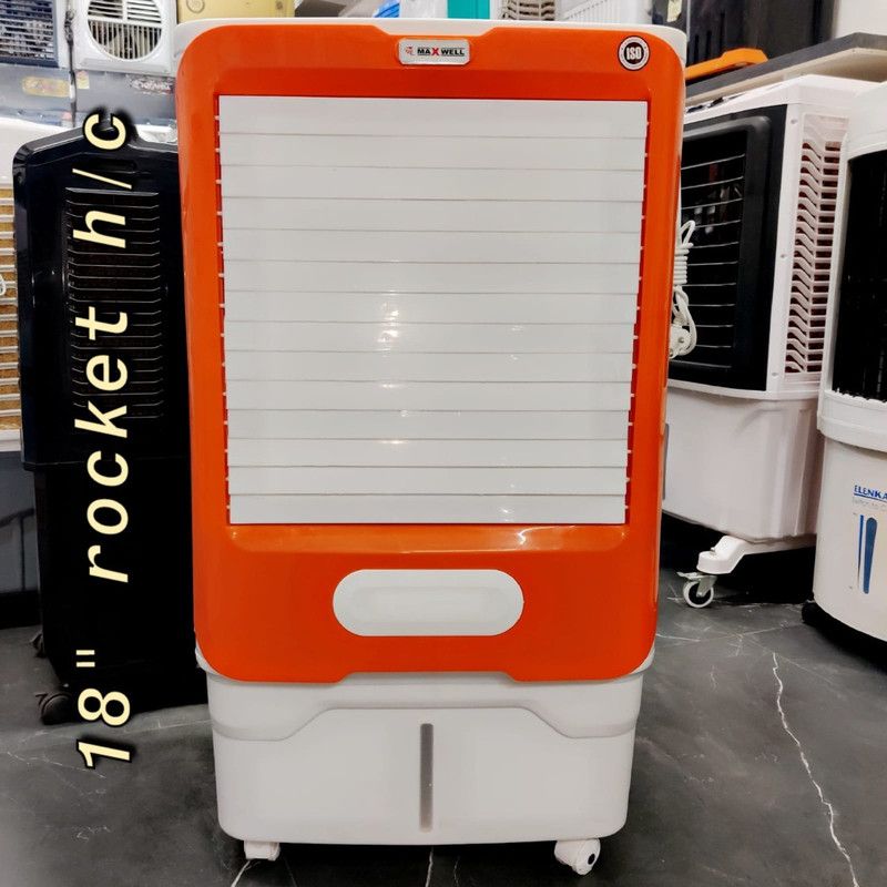 Maxwell 65 L Desert Air Cooler  (White and Brown, Galaxy S4 Desert Air Cooler)