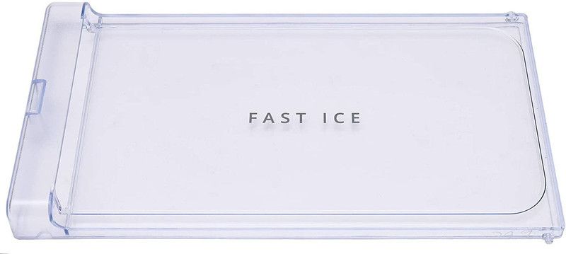 ELC Freezer Door Compatible with Whirlpool Genius/GEN Y/Imfresh/Fusion/ICE Magic ((part code W10633814)) (Transparent)(Match and Buy) Fridge Door Shelf