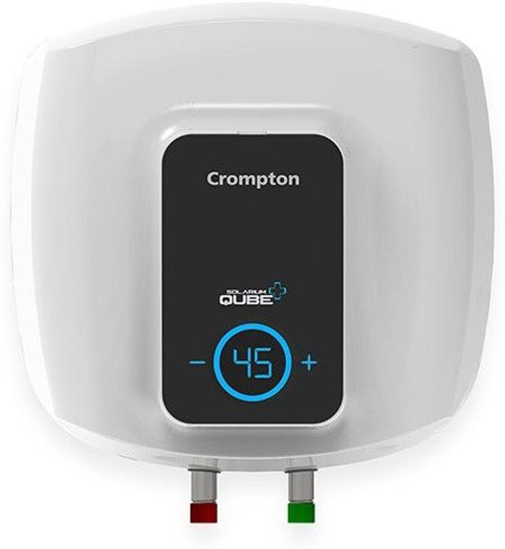 Crompton 15 L Storage Water Geyser (ASWH-3215, white and black)