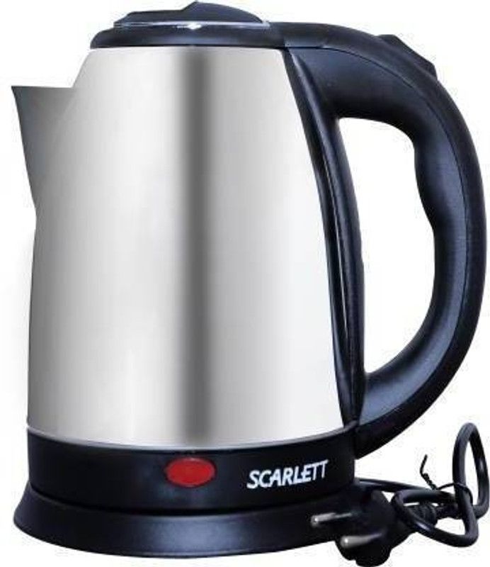 PRATYANG 2 LTR Electric Kettle Automatic Multipurpose Large Size Tea Coffee Maker Multi Cooker Electric Kettle  (2 L, Silver , Black)
