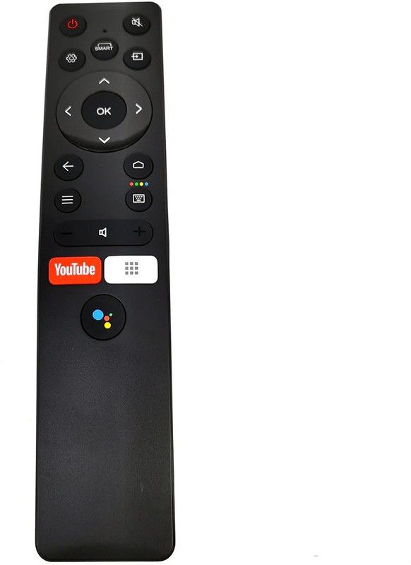 Ehop Bluetooth Remote control Compatible for SMART TV with YouTube Function and Voice Control THOMSON Remote Controller  (Black)