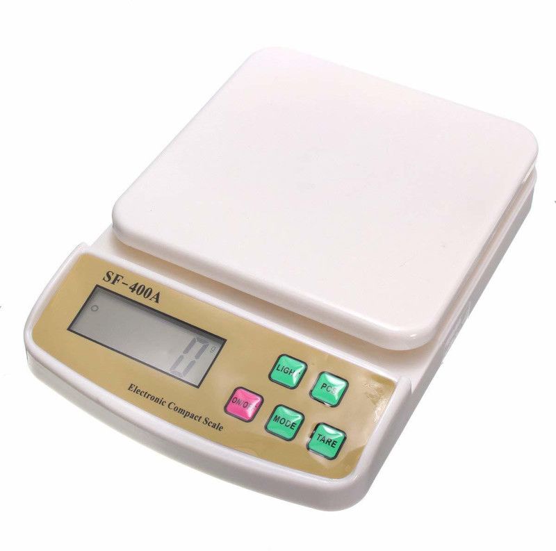 BLAPOXE Electronic Sf 400A 10kg with adapter Weighing Scale Weighing Scale  (White)