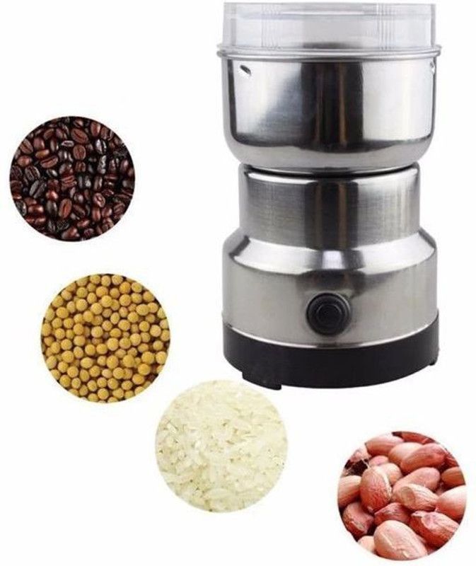 MrDeal Multifunction Mixer Grinder Machine, Smash Machine, Coffee Bean Grinder 150 Mixer Grinder (1 Jar, Silver, Black)