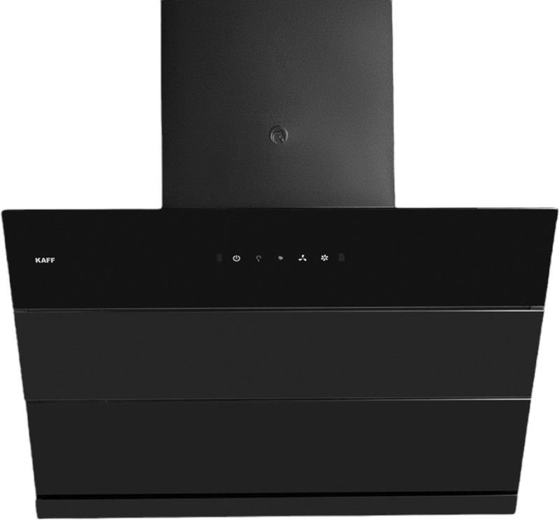 Kaff NOBELO LX DHC 75 Auto Clean Wall Mounted Chimney  (Black 1250 CMH)