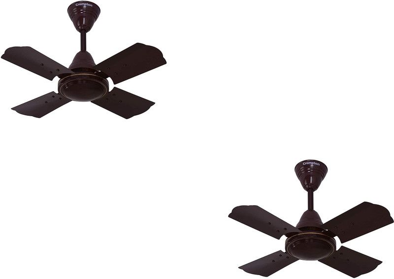 Crompton COOL BREEZE Pack of 2 1200 mm 3 Blade Ceiling Fan  (Brown, Pack of 2)