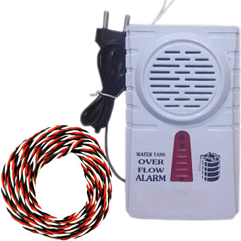 iWin New Water Tank Alarm Overflow with High Quality Voice Sound With 15mtr connecting wire 01 Wired Sensor Security System