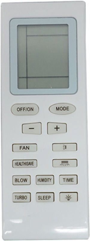 Upix 18E AC Remote Compatible for Electrolux AC Remote Controller  (White)