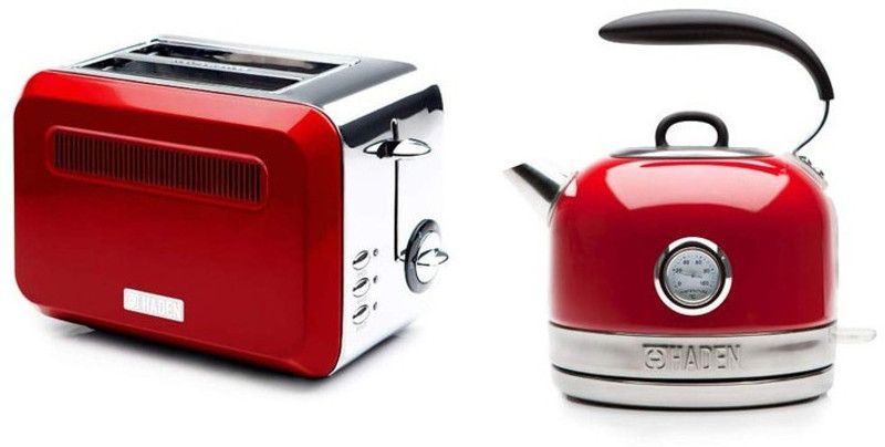 Haden Combo-055 Multi Cooker Electric Kettle  (1.7 L, Red)