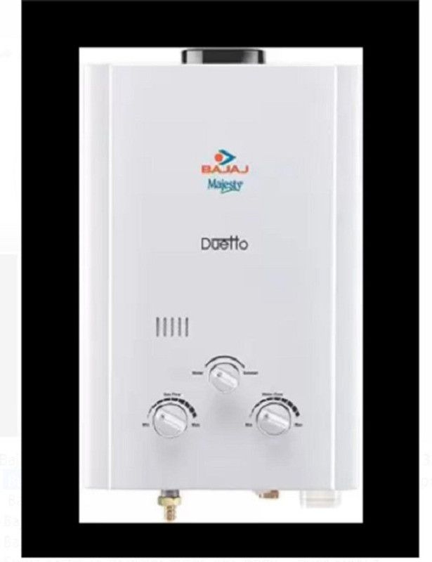 KHANJADA 6 L Instant Water Geyser (Water Geyser(PACK OF 2), WHITE And Black)