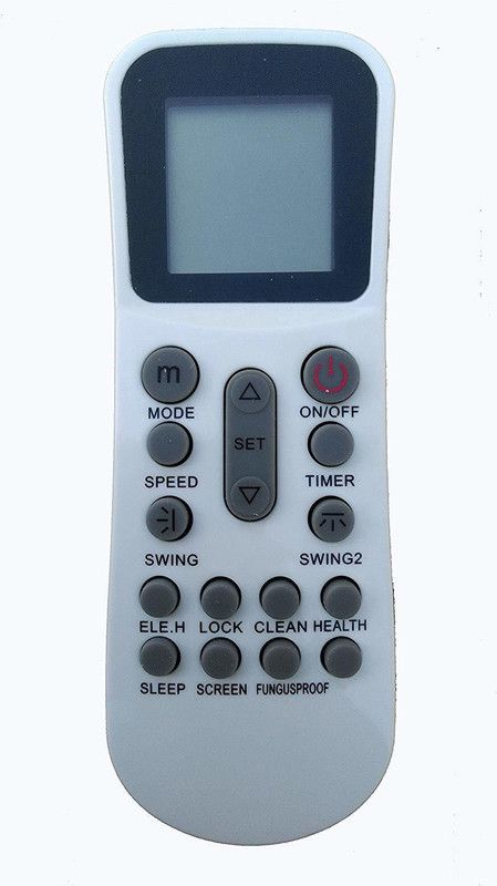 Ehop Compatible AC Bluestar Lloyd Remote Controller  (White)
