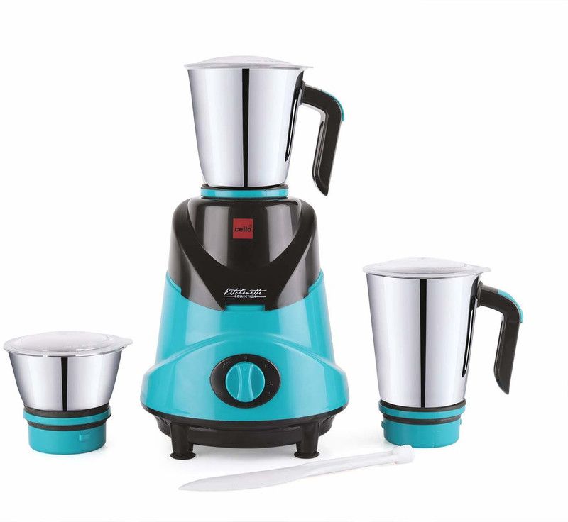cello Mixer Grinder - Ertiga 750 Pro, 750 W, Black 750 Mixer Grinder (3 Jars, Black)