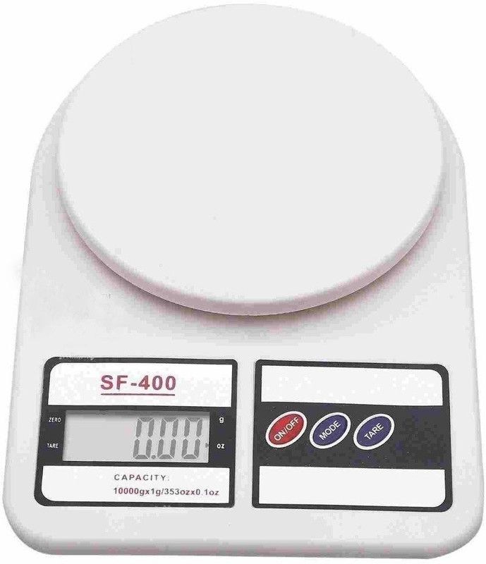 Wishpool Electronic Kitchen Digital Weighing Scale - White Weighing Scale  (White)