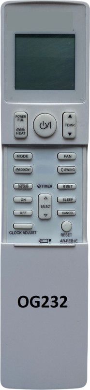 Upix OG232 AC Remote O General AC (EXACTLY SAME REMOTE WILL ONLY WORK) Remote Controller  (White)