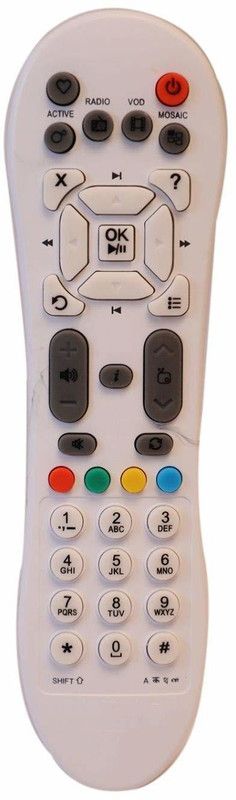 Haimac HTV20 Videocon D2H Remote Controller  (White)