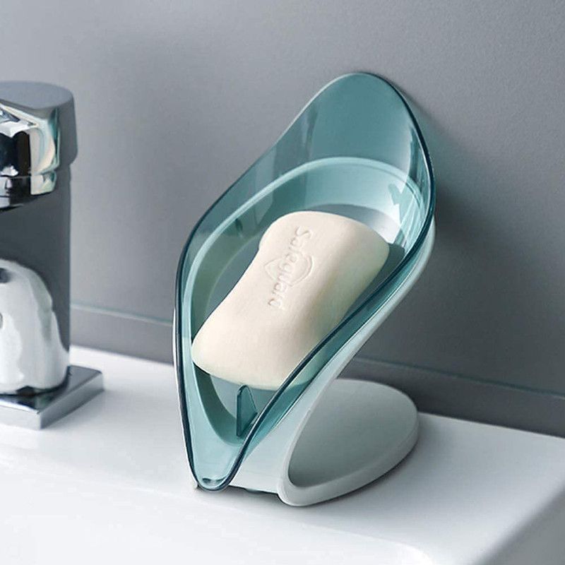 PL SKY leaf soap holder soap holder stand for kitchen bathroom shower drain soap box Washing Machine Soap Dispenser