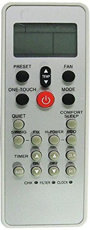 BLIKSEM BL147 Split/Window Air Conditioner Remote (Please Match The Image with Your Old Remote) TOSHIBA Remote Controller  (White)