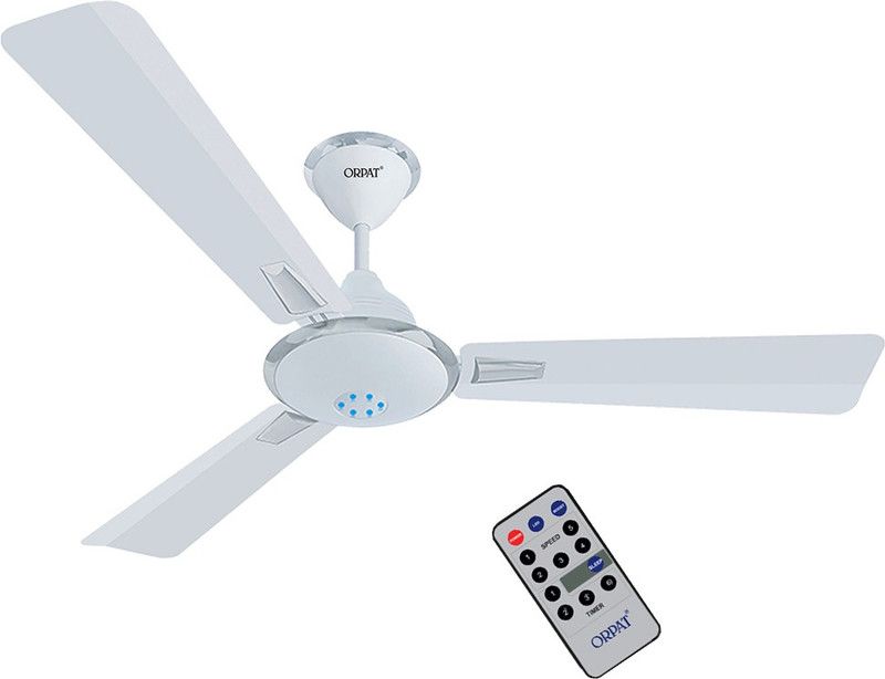 ORPAT BLDC Ceiling Fan – Moneysaver Max S – 28W – AB White With Remote & App Remote 1200 mm 3 Blade Ceiling Fan  (AB White, Pack of 1)