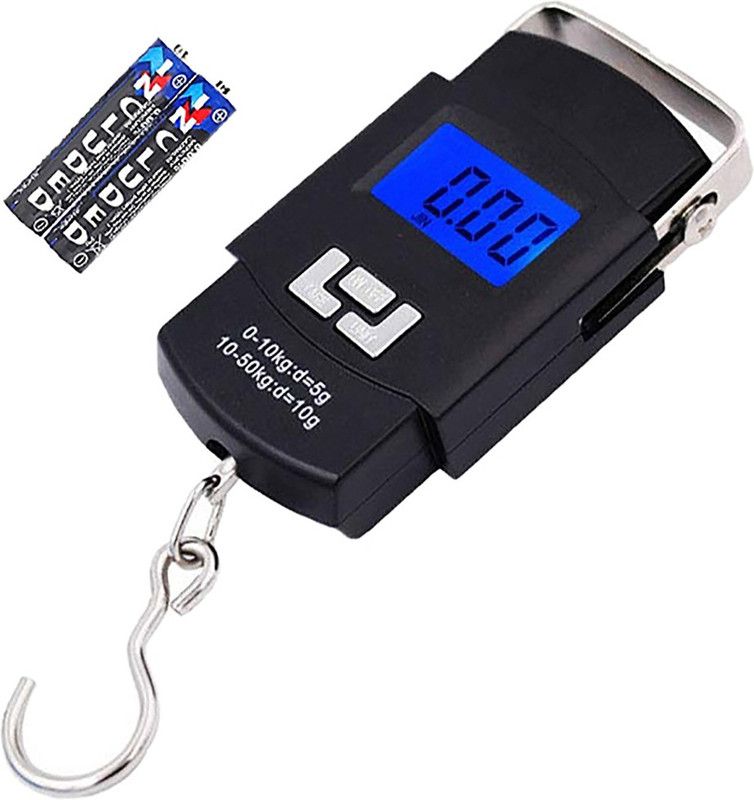 Kelo 50Kg Luggage Bag Weight Machine MC220 Weighing Scale  (Black)