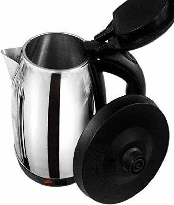 NIMYANK Scarlett Elegant Design Electric Hot Water Kettle (2.0 L, Silver) Multi Cooker Electric Kettle  (2 L, Silver , Black)