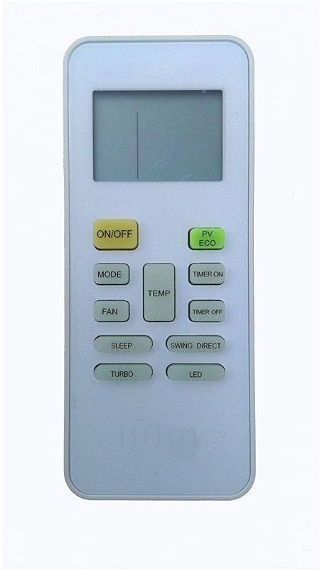 Topmarque BLUE STRA VC 167 Split/Window Air Conditioner Remote (Please Match The Image with Your Old Remote) Blue Stra Remote Controller  (White)