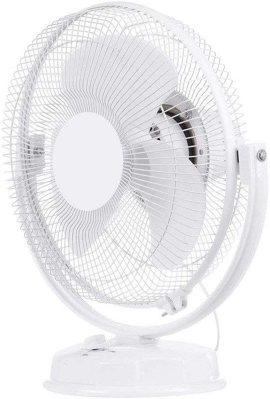 Elixxeton US IS Laurels || All Purpose 3 in 1 Fan (Wall, Table and Ceiling || AP Fan || 12 Inches || ISI Approved Copper Motor || 1 Year Warranty || Model- AP White || J-88 300 mm 3 Blade Table Fan  (White, Pack of 1)