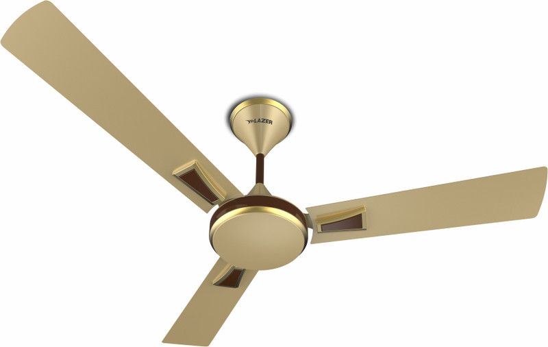 Lazer Super Breeze Ornate Premium High Speed 1200 mm Anti Dust 3 Blade Ceiling Fan  (Royal Gold Brown, Pack of 1)