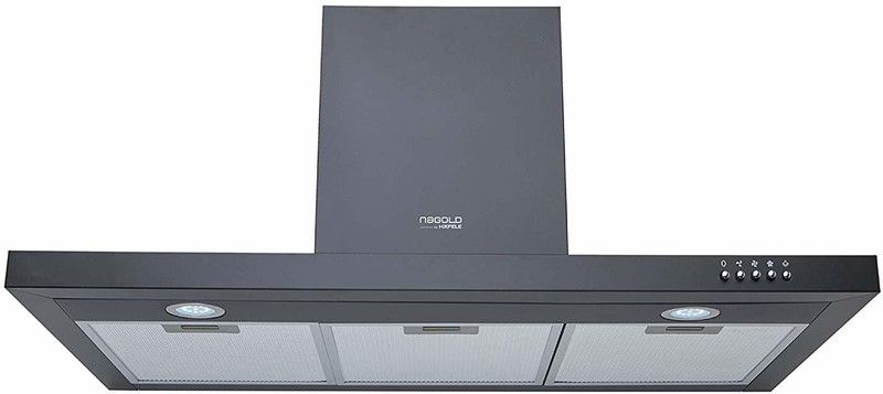 Hafele Nebel Nero 90 Wall Mounted Chimney  (Black 750 CMH)