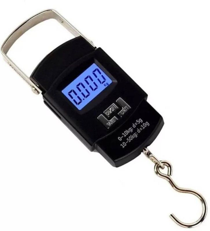 MAMADEV FASHION Exact Fashion 50Kg Portable Hanging Luggage Electronic Weighing Scale Weighing Scale  (Multicolor)