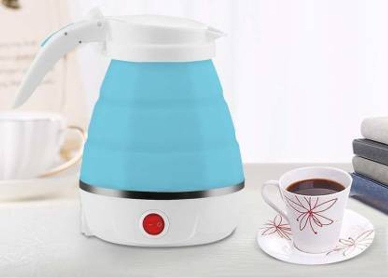 DN BROTHERS Foldable Electric Kettle, Collapsible Electric Kettle Dual Voltage(Multicolor) Beverage Maker  (0.6 L, Multicolor)