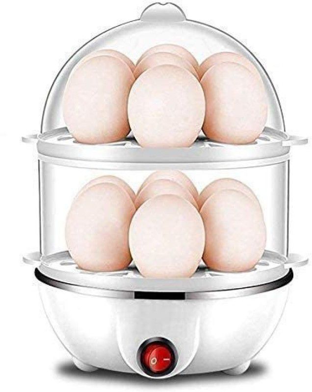 arman developers Egg Boiler Electric Automatic Off 7 Egg Poacher for Steaming, Cooking Also Boiling Egg Cooker  (14 Eggs)