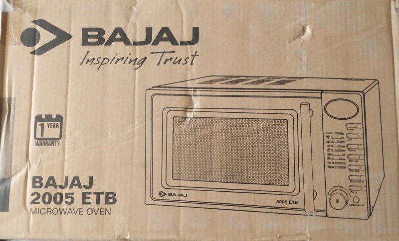 BAJAJ 20 L Convection & Grill Microwave Oven  (2005 ETB, WHITE)