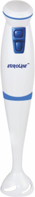 Euroline EL-112 (Hand Blender) 200 W Hand Blender  (White, Blue)