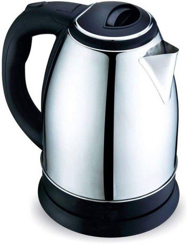KitchenFest Hot Water (1.8 L, Silver) Electric Kettle  (1.8 L, Silver)