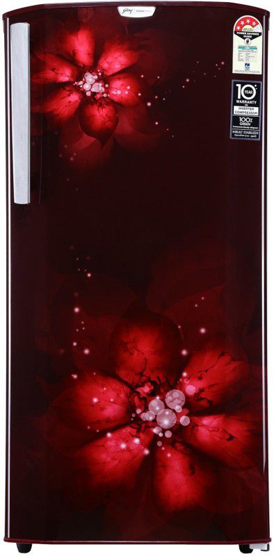 Godrej 192 L Direct Cool Single Door 4 Star Refrigerator  (Zen Wine, RD EDGENEO 207D 43 THI ZN WN)