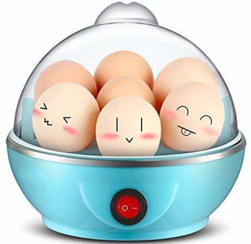 MONSTA X FIT EGGB64 Egg Cooker  (Blue, 7 Eggs)