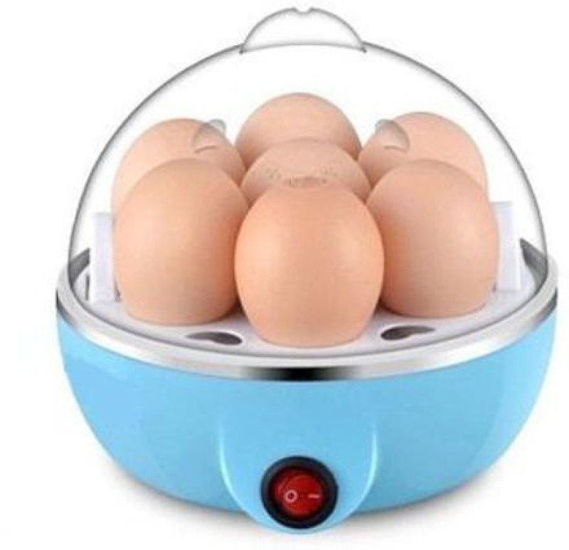 SRI Electric Egg Boiler/Steamer with Tray EP-PA-EGG-COOKER-BLU Egg Cooker  (Blue, 7 Eggs)
