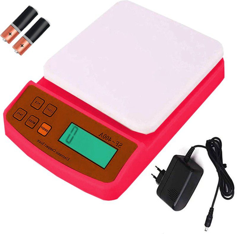 AMR New Plastic SF400A Digital Weighing Scale For Home&Kitchen Weighing Scale  (Multicolor)