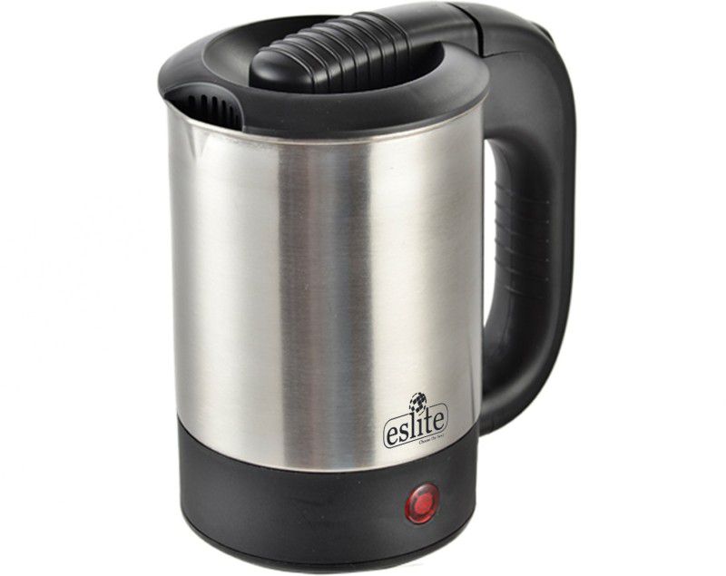 Eslite 1 Liter Electric Stainless Steel Hot water Kettle with Cool Touch Body (Silver) Electric Kettle  (1 L, Silver)