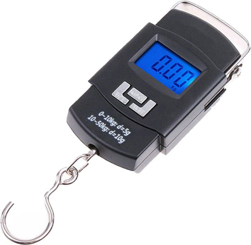 MAITRI ENTERPRISE Digital Weight Machine- Heavy Duty Portable Hook Weighing Machine Weighing Scale  (Black)