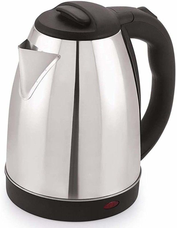 DashingChef ®Electric Kettle 1.8 Litre Elegant Design For Hot Water, Tea, Coffee, Milk, Rice & Other Multi-Purpose Cooking Food Kettle(Silver)#Quality Assurance Electric Kettle  (1.8 L, Silver)