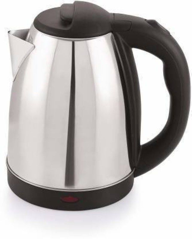 MAITRI ENTERPRISE 2024-Hot Water Pot Portable Boiler Tea Coffee Warmer Heater Cordless Electric Kettle (2, Silver) Beverage Maker  (2 L, Silver , Black)