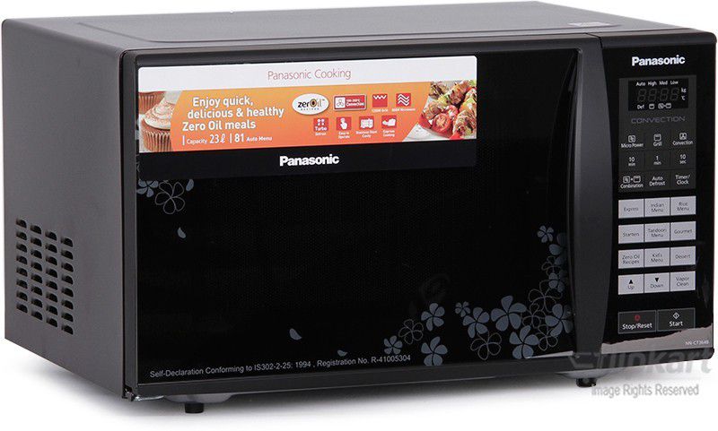Panasonic 23 L Convection Microwave Oven  (NN-CT364B, Black)