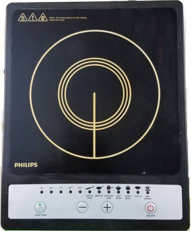 PHILIPS HD-4920/0 Induction Cooktop  (Black, Push Button)