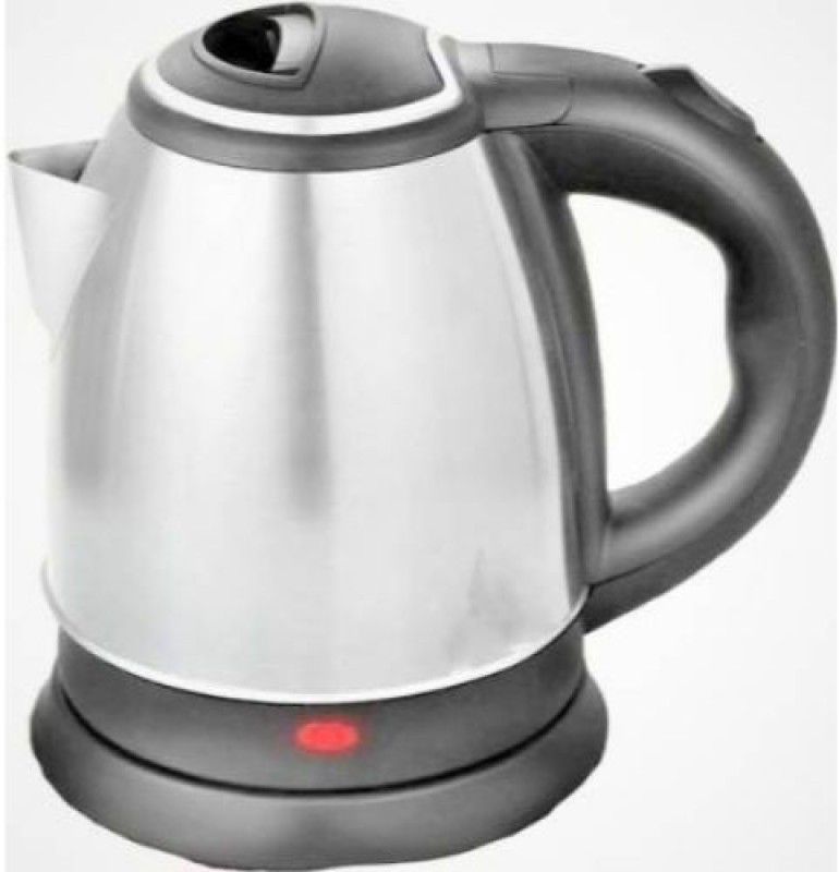 PRATYANG ® Hot Water Pot Portable Boiler Tea Coffee Warmer Heater Cordless Electric Kettle Beverage Maker  (2 L, Silver, Black)