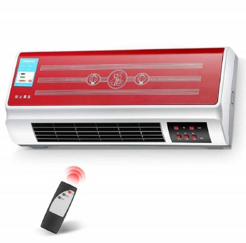 moradiya fresh MF_211_1 heater Wall Mounted Convection Home Electric Heaters and Heating Fan Bathroom Air Conditioning Hot Air Heating with Remote Control Fan Room Heater Fan Room Heater Fan Room Heater