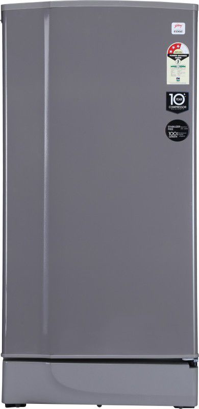 Godrej 190 L Direct Cool Single Door 3 Star Refrigerator  (Candy Grey, RD 1903 EW 3.2 CDY GRY)
