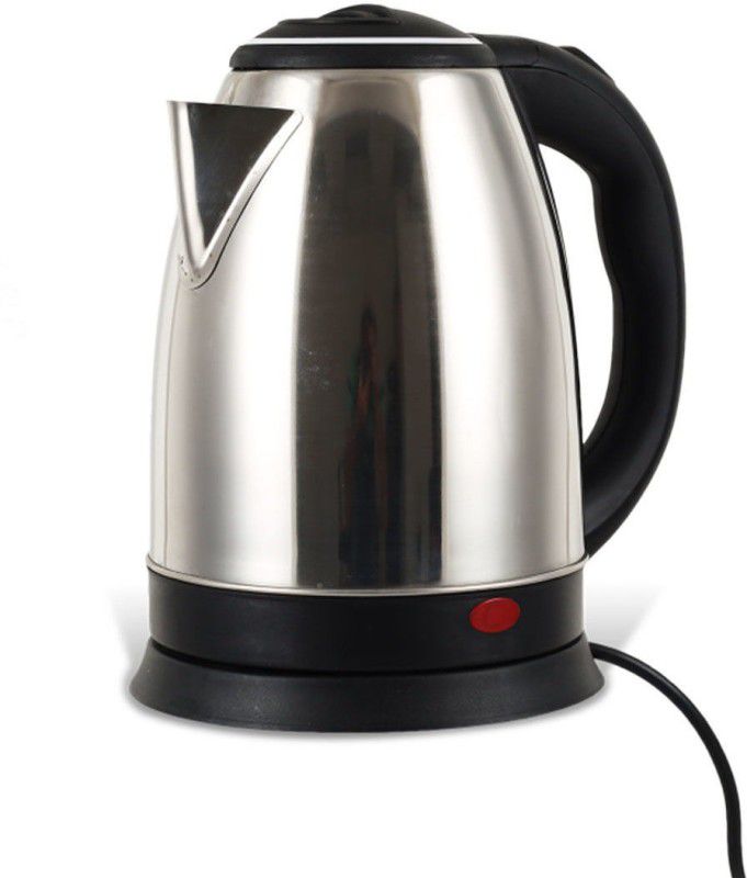 MAITRI ENTERPRISE Water Kettle – Tea Kettle, Tea Pot – Hot Water Heater Multi Cooker Electric Kettle  (2 L, Silver , Black)