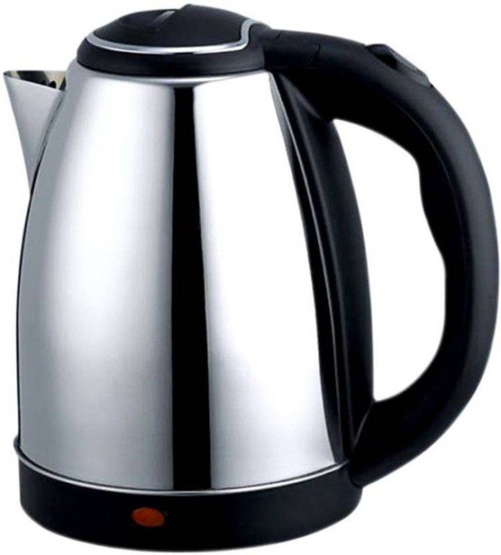 MAITRI ENTERPRISE Electric Kettle-Tea and Coffee Maker/Milk Boiler/Water Boiler/Tea Boiler Beverage Maker  (2 L, Silver , Black)