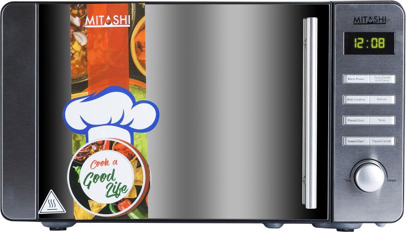 MITASHI 20 L Convection Microwave Oven  (MiMW20C8H100, Black)